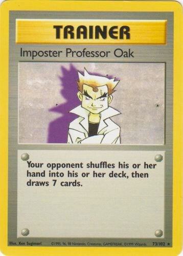 Imposter Professor Oak | Base Set #073/102