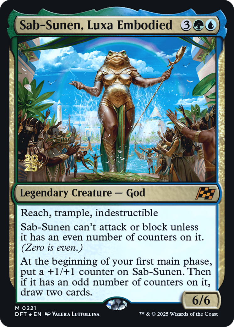 Sab-Sunen, Luxa Embodied | Aetherdrift Promos #221s [foil]