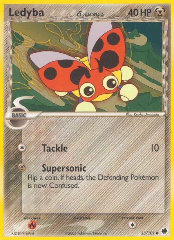 Ledyba (Delta Species) | EX Dragon Frontiers #53/101