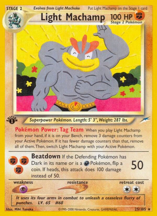 Light Machamp | Neo Destiny #025/105