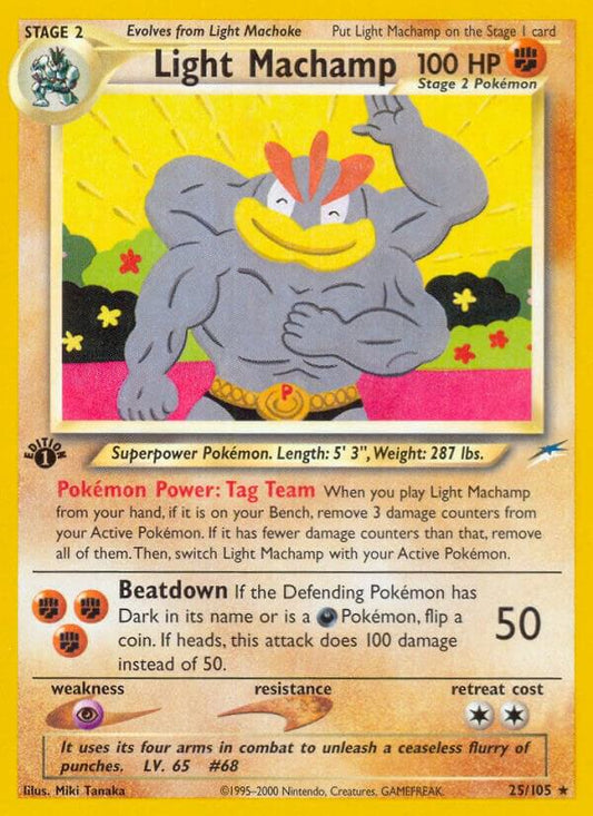 Light Machamp | Neo Destiny #025/105