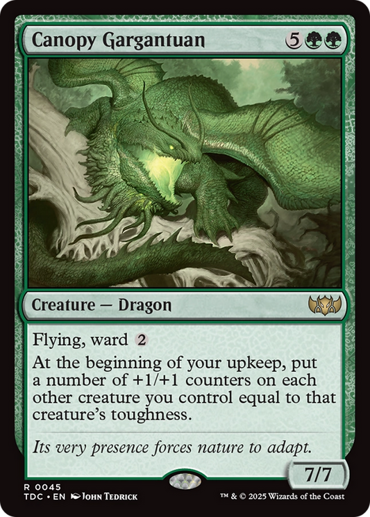 Canopy Gargantuan | Tarkir: Dragonstorm Commander #45