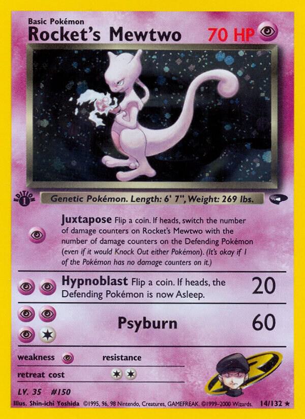 Rocket's Mewtwo | Gym Challenge #014/132