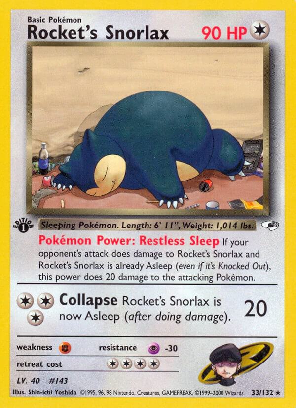Rocket's Snorlax | Gym Heroes #033/132