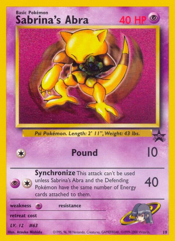 Sabrina's Abra | WoTC Promo #19/53