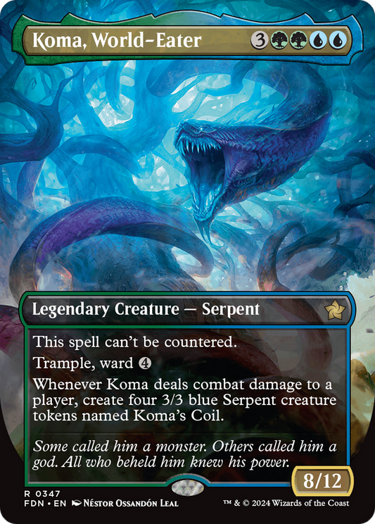 Koma, World-Eater | Foundations #347 [foil]