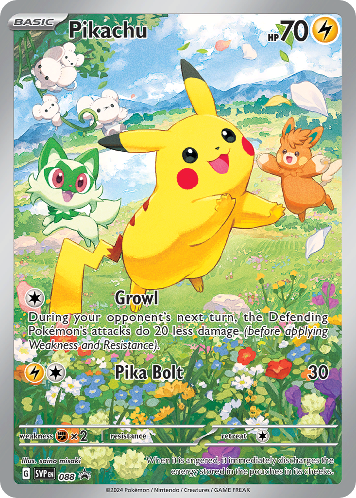 Pikachu | Scarlet & Violet Black Star Promos #88 [holofoil]