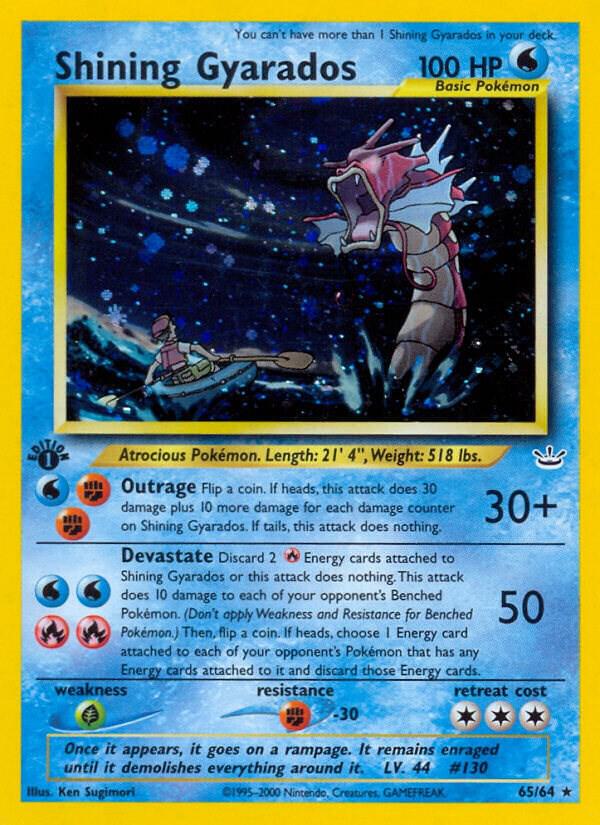 Shining Gyarados | Neo Revelation #65/64
