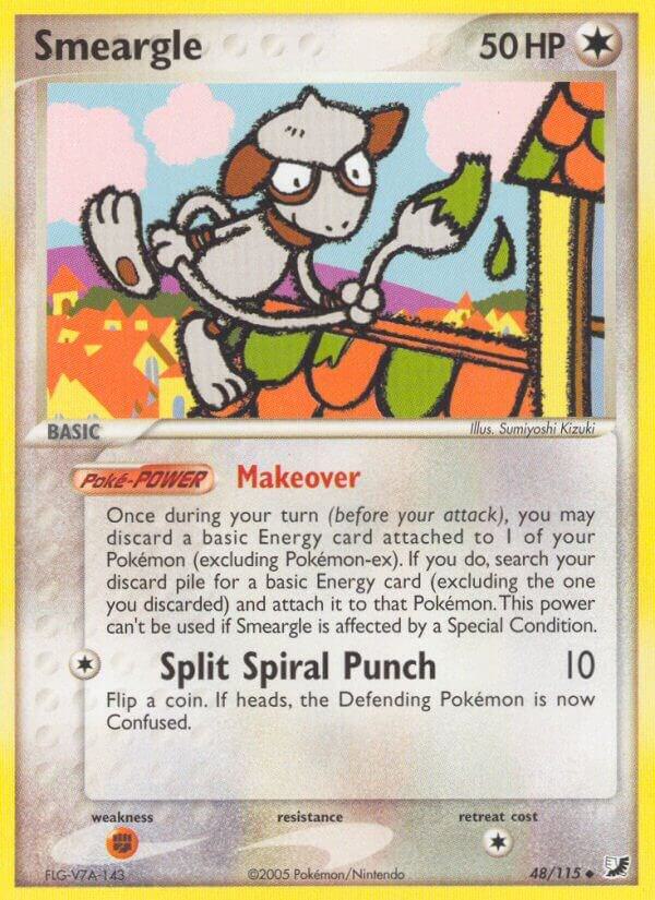 Smeargle | EX Unseen Forces #48/115