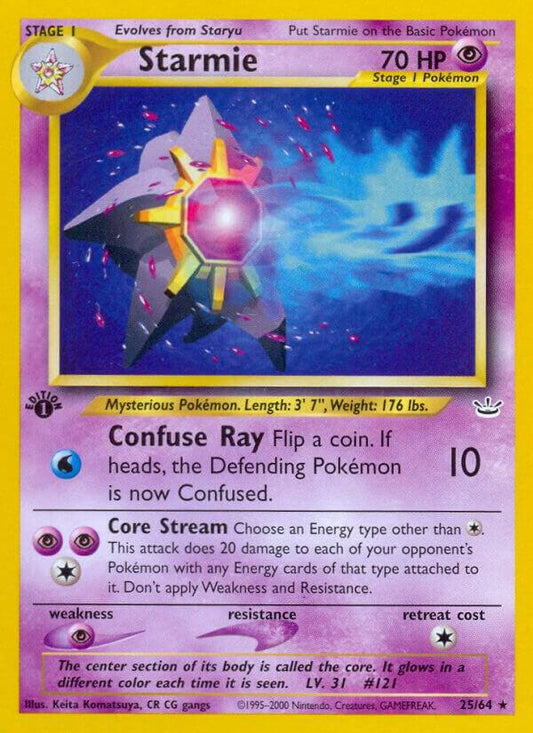 Starmie | Neo Revelation #25/64