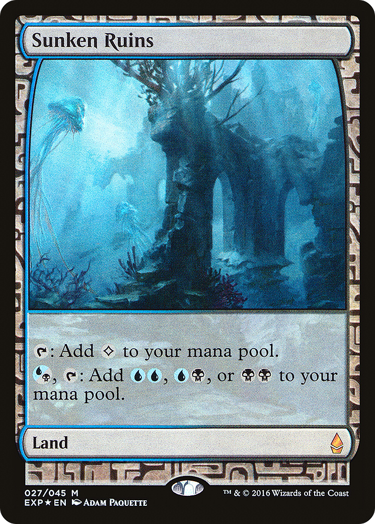 Sunken Ruins | Zendikar Expeditions #27 [foil]