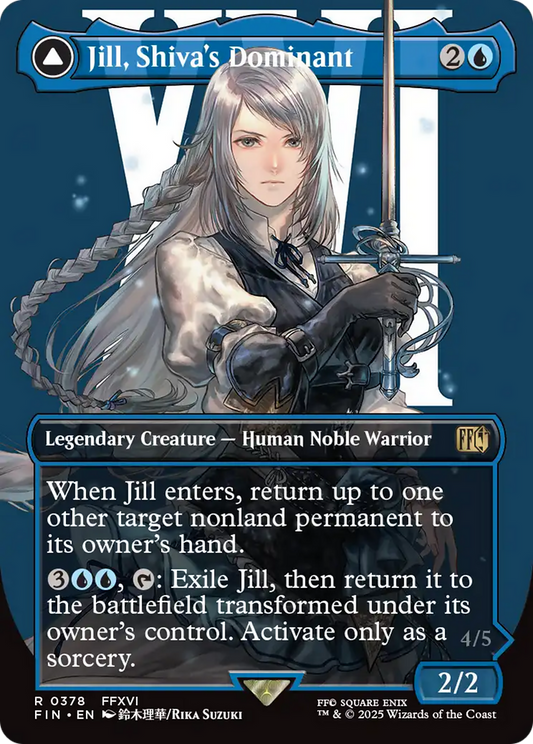 Jill, Shiva's Dominant // Shiva, Warden of Ice | Final Fantasy #378