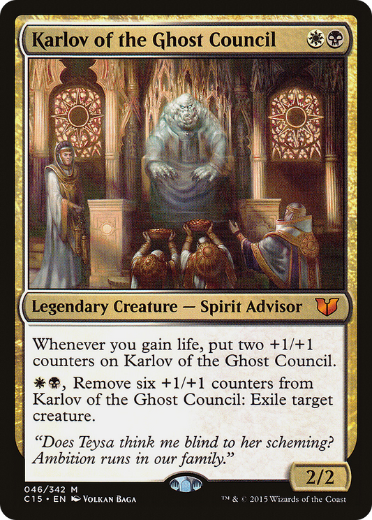 Karlov of the Ghost Council | Commander 2015 #46