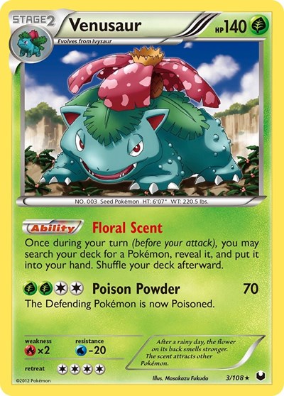Venusaur | Dark Explorers #3/108