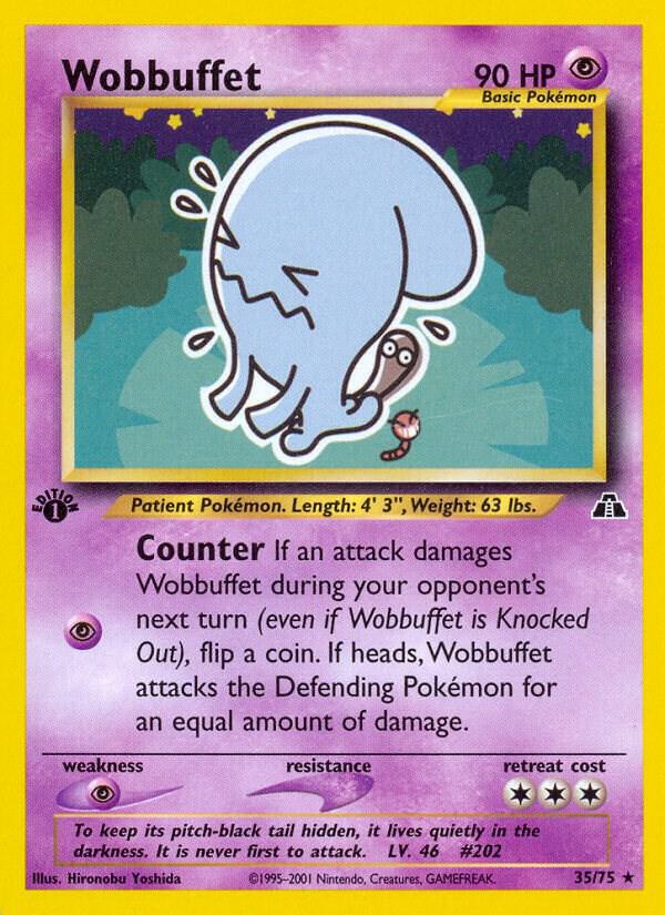Wobbuffet (35) | Neo Discovery #35/75