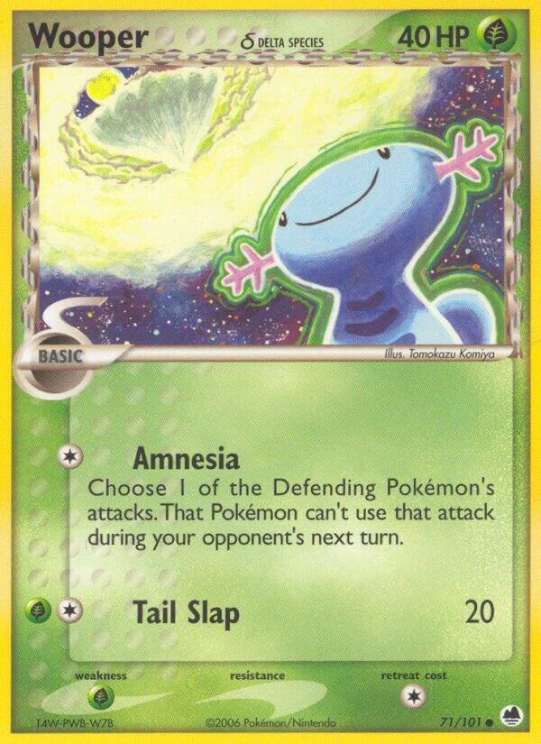Wooper (Delta Species) | EX Dragon Frontiers #71/101