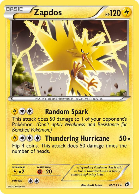 Zapdos | Legendary Treasures #46/113