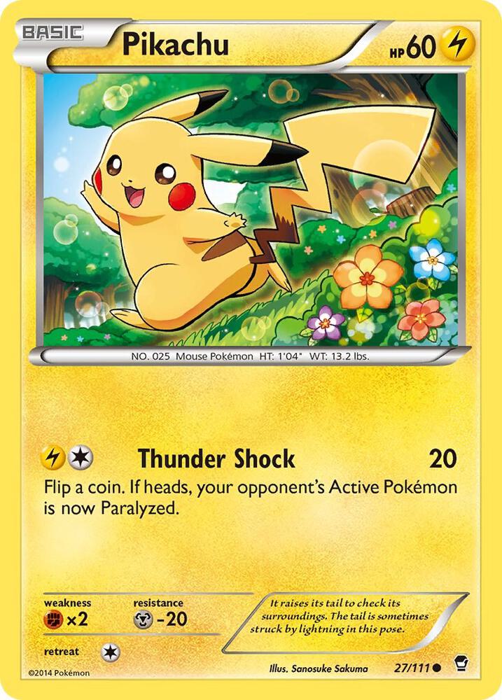 Pikachu | XY - Furious Fists #27/111