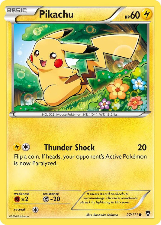 Pikachu | XY - Furious Fists #27/111