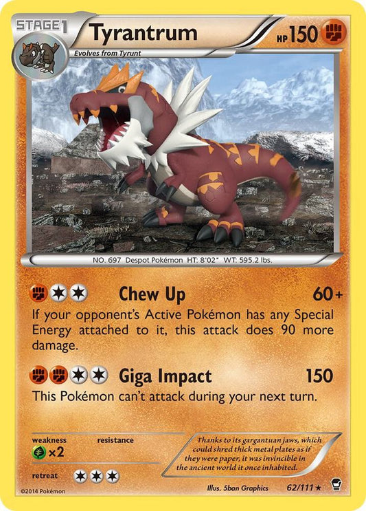 Tyrantrum | XY - Furious Fists #62/111