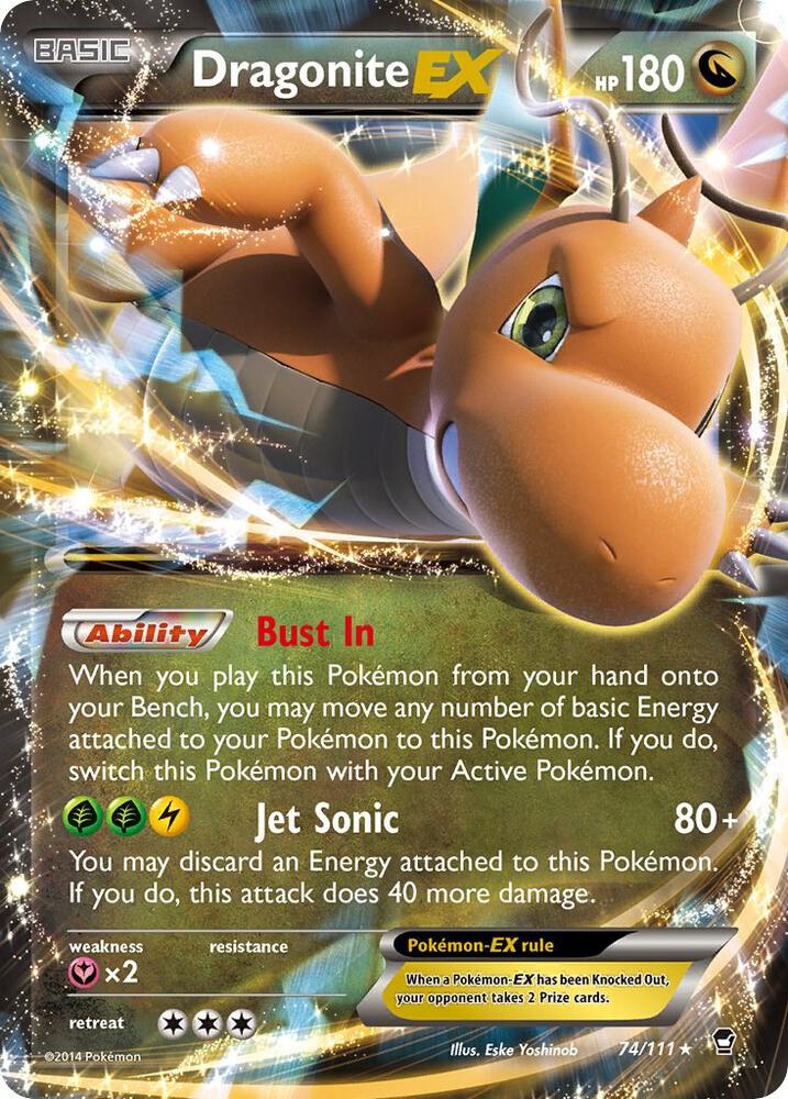 Dragonite EX | XY - Furious Fists #74/111