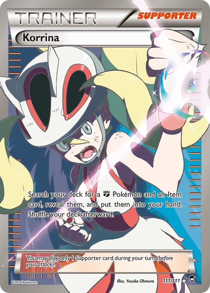 Korrina (111 Full Art) | XY - Furious Fists #111/111
