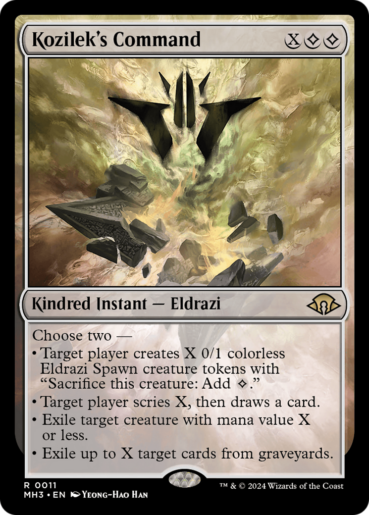 Kozilek's Command | Modern Horizons 3 #11 [foil]