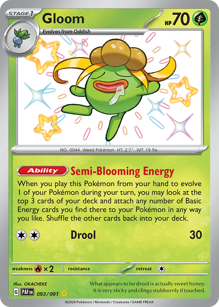 Gloom | Paldean Fates #93 [holofoil]