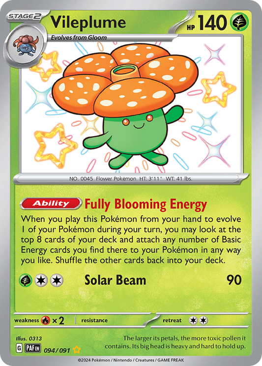 Vileplume | Paldean Fates #94 [holofoil]