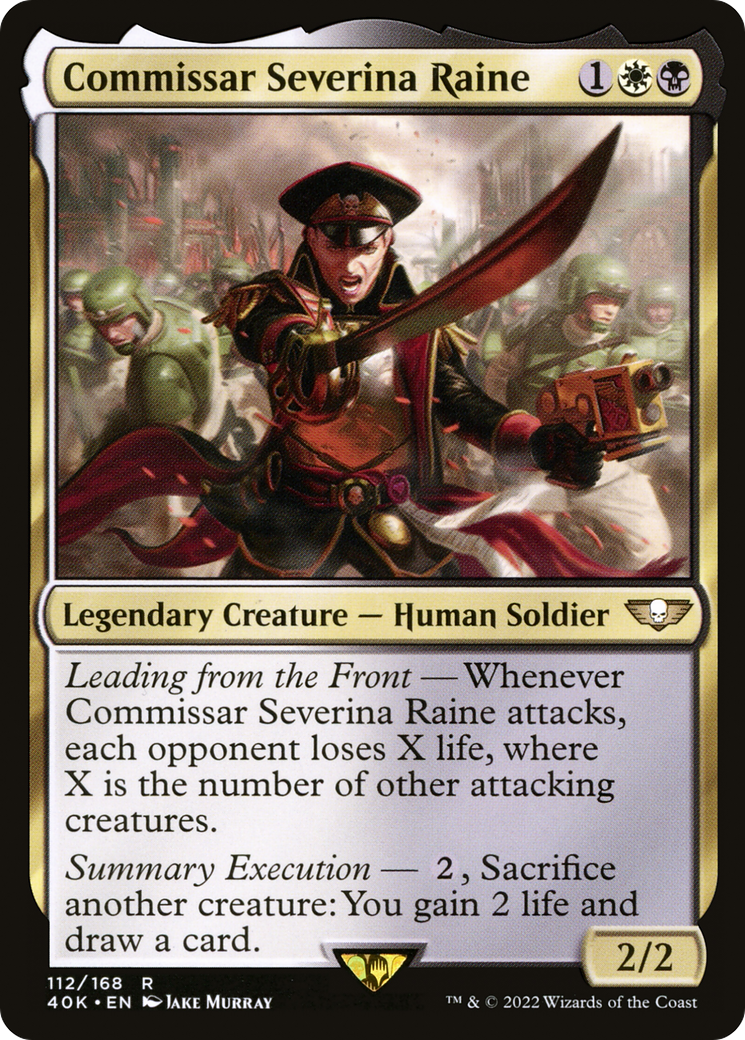 Commissar Severina Raine | Warhammer 40,000 Commander #112