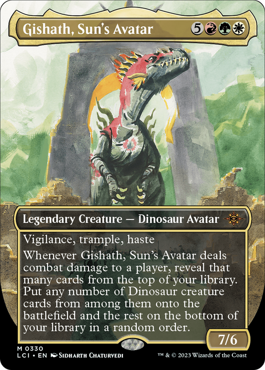 Gishath, Sun's Avatar | The Lost Caverns of Ixalan #330