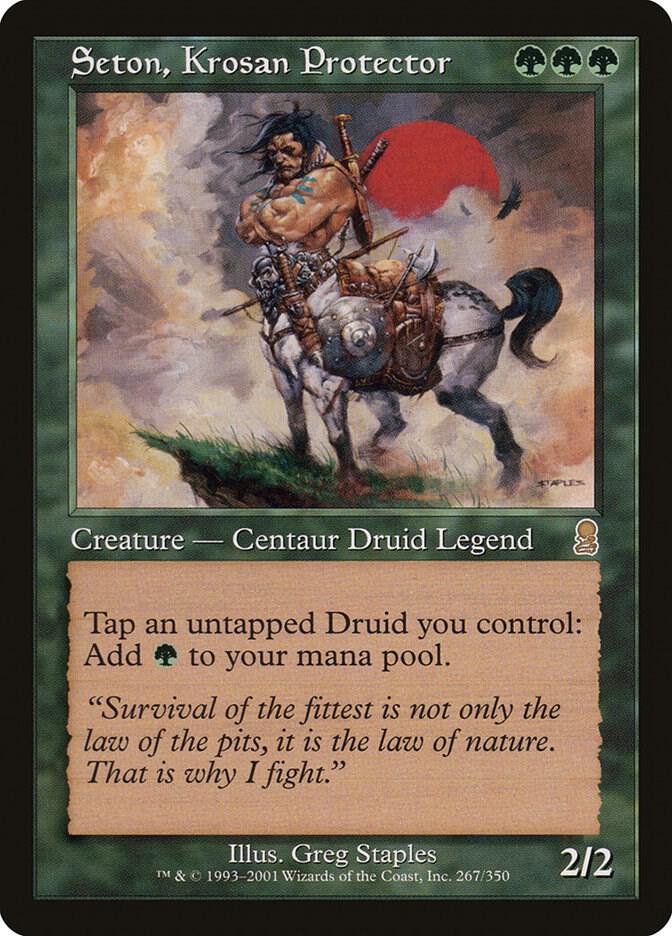 Seton, Krosan Protector | Odyssey #267