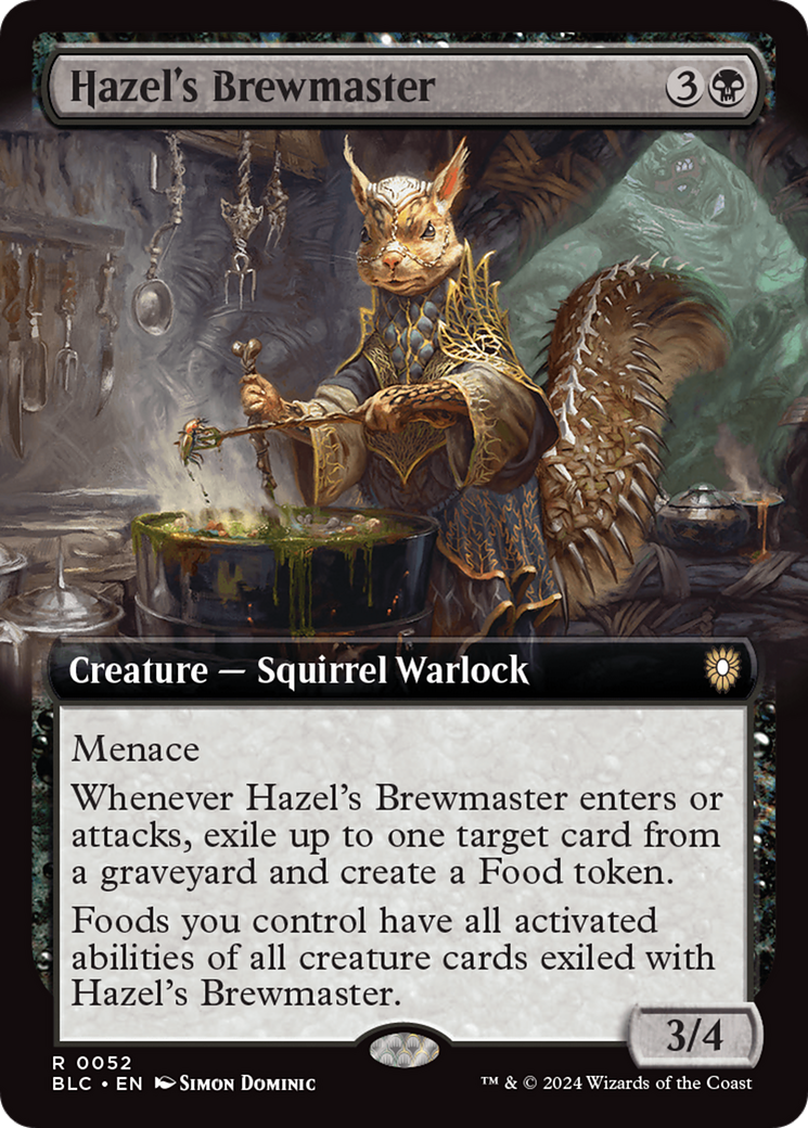 Hazel's Brewmaster | Bloomburrow Commander #52