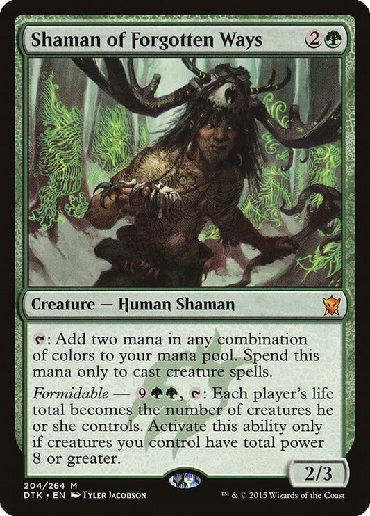 Shaman of Forgotten Ways | Dragons of Tarkir #204