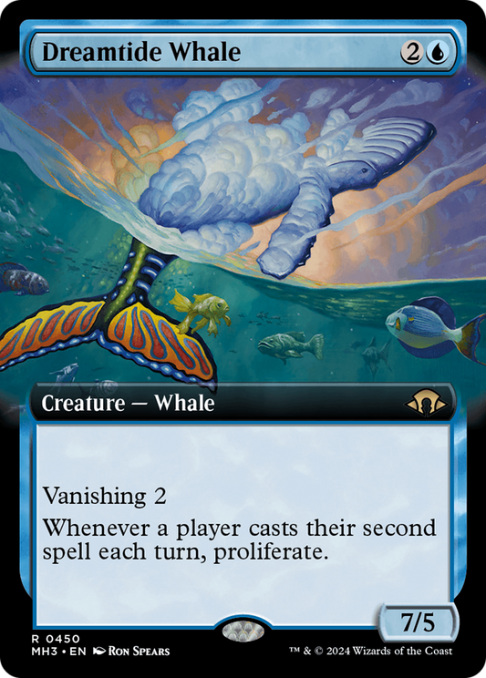 Dreamtide Whale | Modern Horizons 3 #450 [foil]