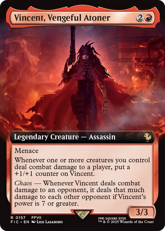 Vincent, Vengeful Atoner | Final Fantasy Commander #157 [foil]