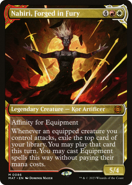 Nahiri, Forged in Fury | March of the Machine: The Aftermath #86 [foil]