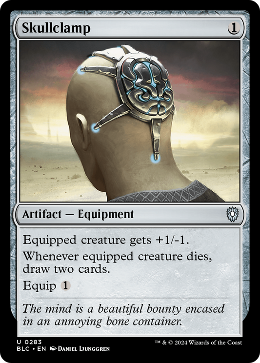 Skullclamp | Bloomburrow Commander #283