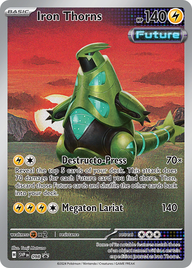 Iron Thorns | Scarlet & Violet Black Star Promos #98 [holofoil]