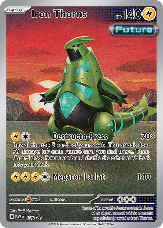 Iron Thorns | Scarlet & Violet Black Star Promos #98 [holofoil]