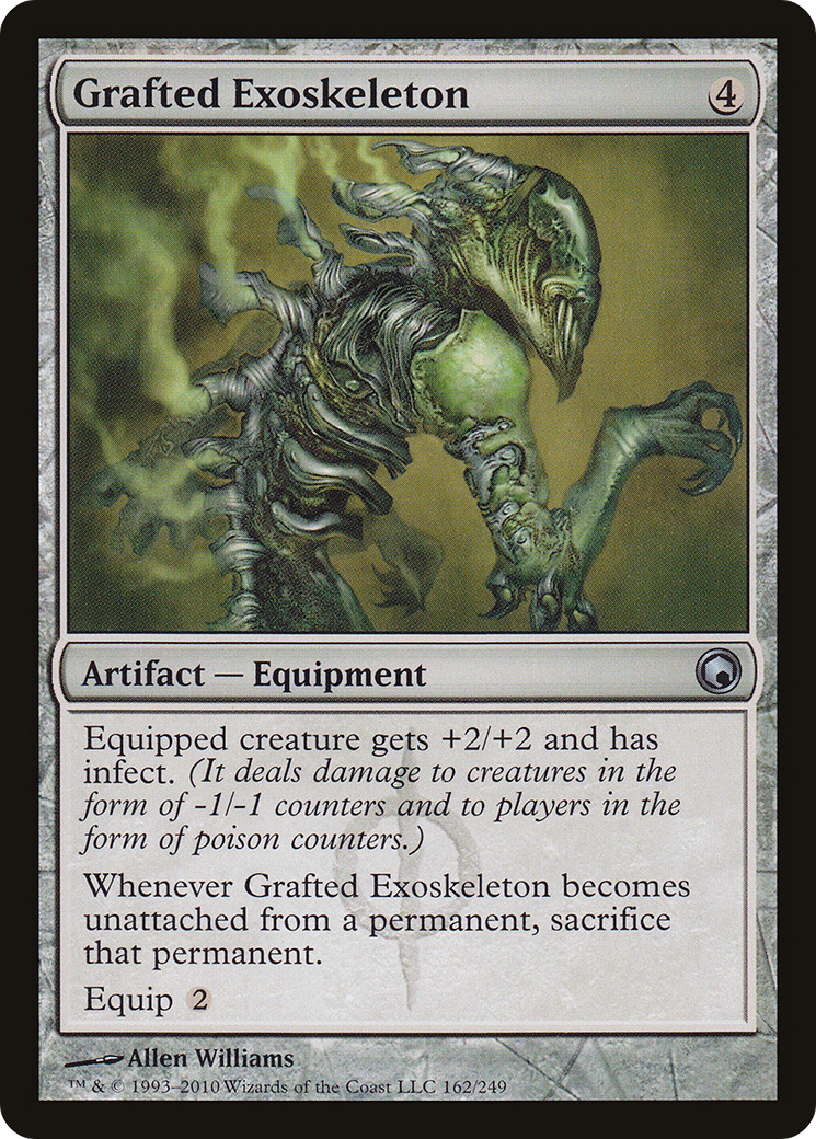 Grafted Exoskeleton | Scars of Mirrodin #162