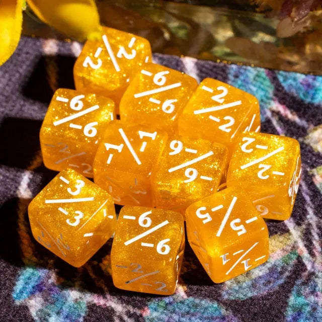 Glitter Counter Dice (12mm D6)