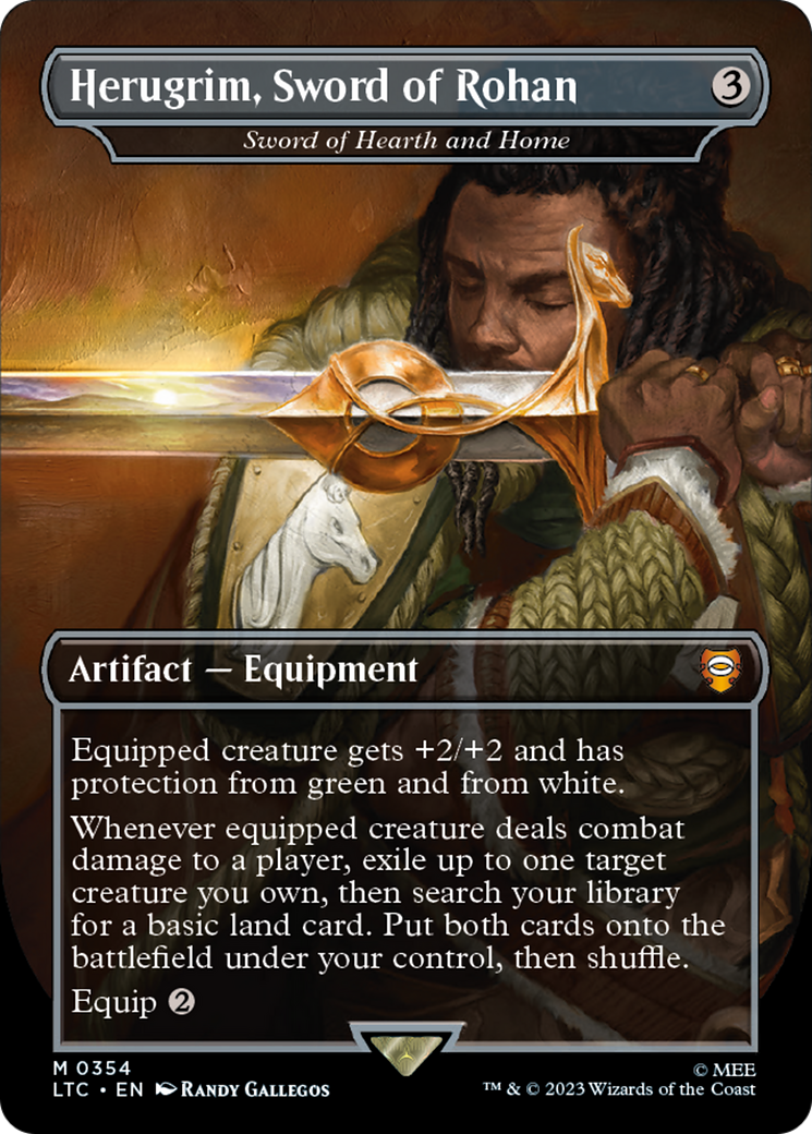 Sword of Hearth and Home | Tales of Middle-earth Commander #354 [foil]
