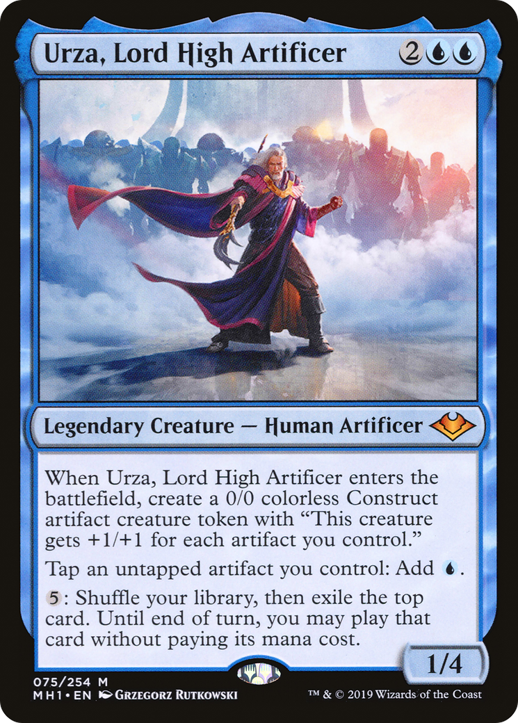 Urza, Lord High Artificer | Modern Horizons #75