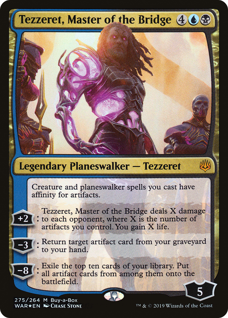 Tezzeret, Master of the Bridge | War of the Spark #275 [foil]