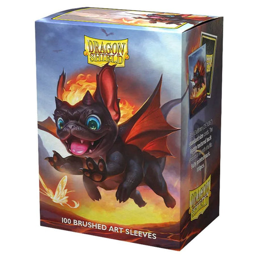 Dragon Shield Brushed Art Sleeves - The Wufdragon