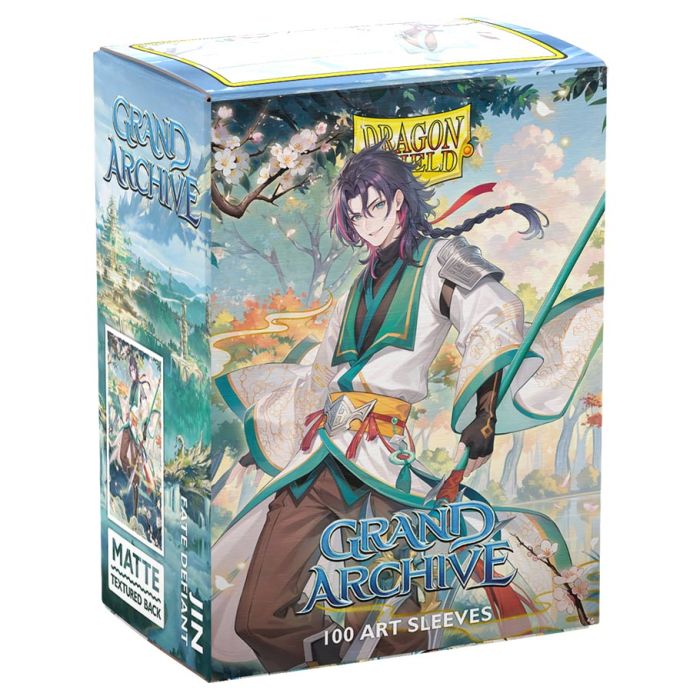 Dragon Shield Art Matte Grand Archive -Jin Fate Defiant
