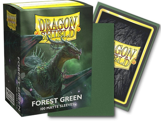 Dragon Shield Matte - Forest Green