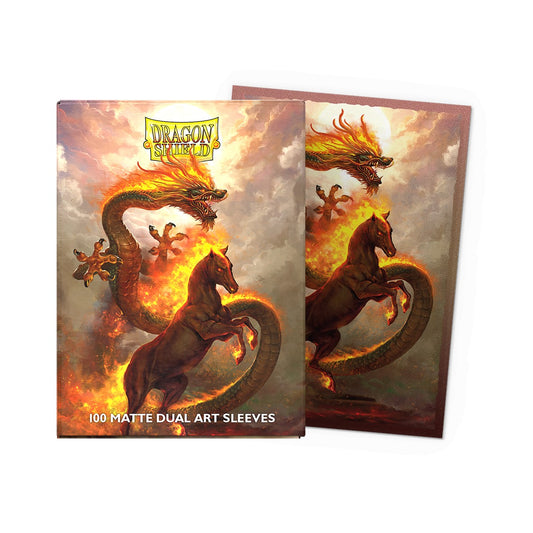 Dragon Shield Art Matte - Lunar New Year 2026 - Fire Horse