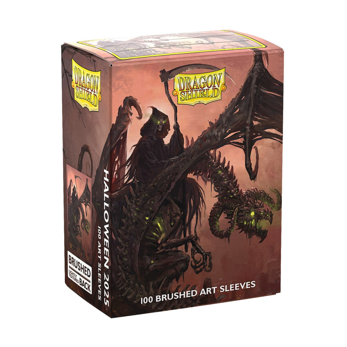 Dragon Shield Standard Brushed Art Sleeves - Halloween Dragon 2025